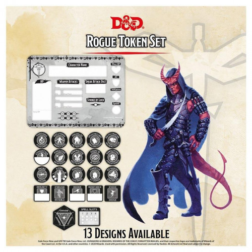 D&D - Rogue Token Set