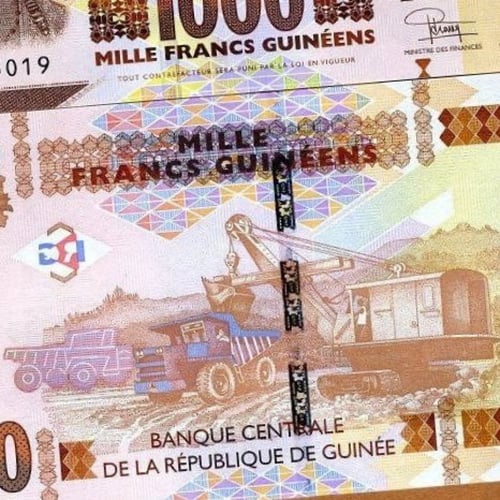غينيا فئة 1000 فرنك أنسر