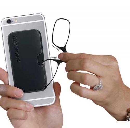 نظارة قراءة مع حافظة Thinoptics Universal Pods