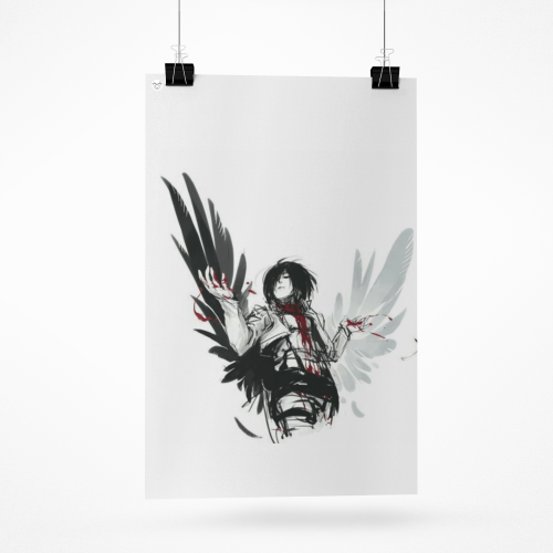 لوحة المونيوم بتصميم اتاك اون تايتون