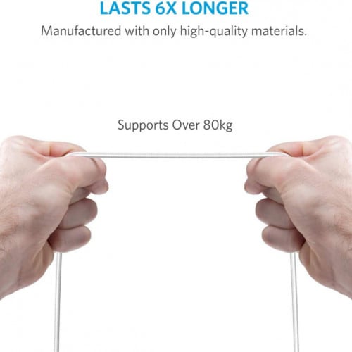 كيبل أنكر لايتننج أبل باور لاين بلس ذهبي 3 متر