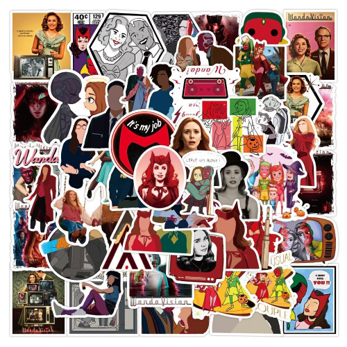 WandaVision- 50Pcs Stickers Bundle