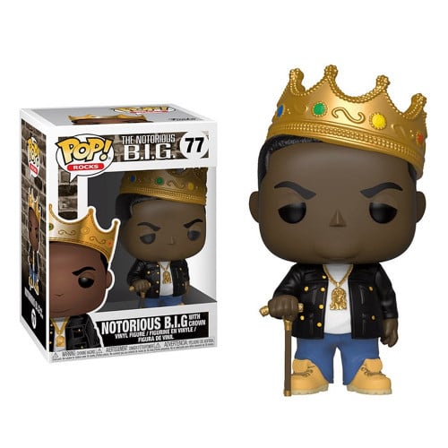 Funko Pop Rocks: Music - Notorious B.I.G. with Cro...
