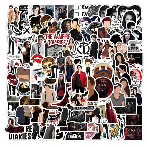 The Vampire Diaries - 50Pcs Stickers Bundle