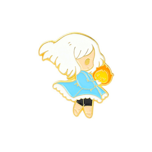 Howl's Moving Castle - Sophie and Calcifer Pin