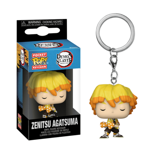 Pocket Pop! Keychain: Demon Slayer - Zenitsu Agats...