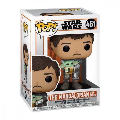 Funko POP! Star Wars: The Mandalorian - Mando Hold...