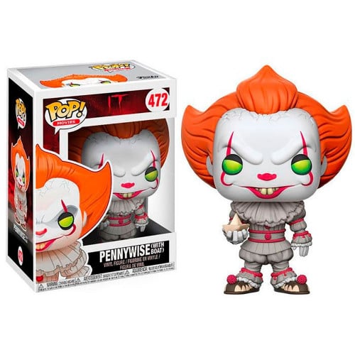 Funko Pop! Movie: IT - Pennywise with boat