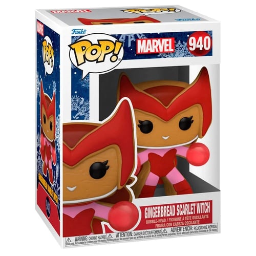 Funko Pop! Marvel Holiday: Gingerbread Scarlet Wit...