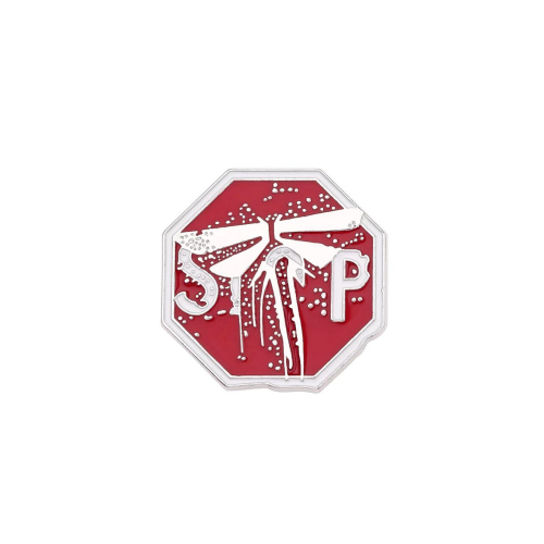 The Last of Us Part II - Firefly Stop Sign Pin