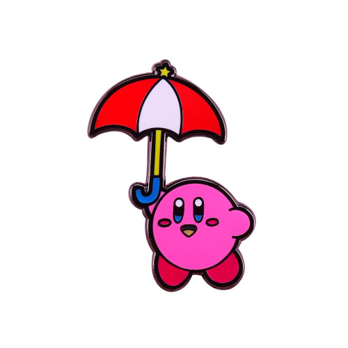 Kirby Umbrella Pin