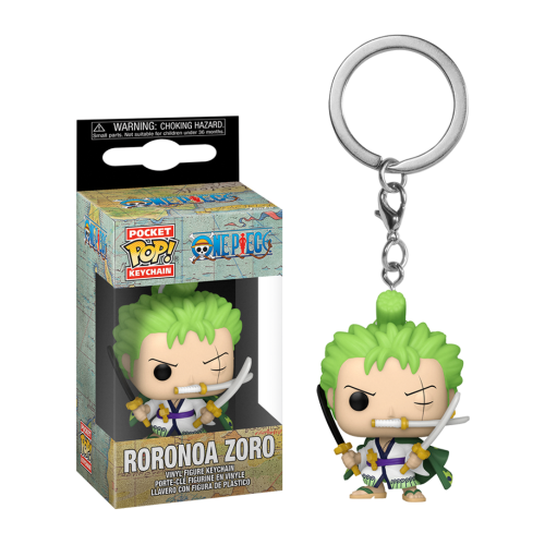 Pocket Pop! Keychain: One Piece - Roronoa Zoro