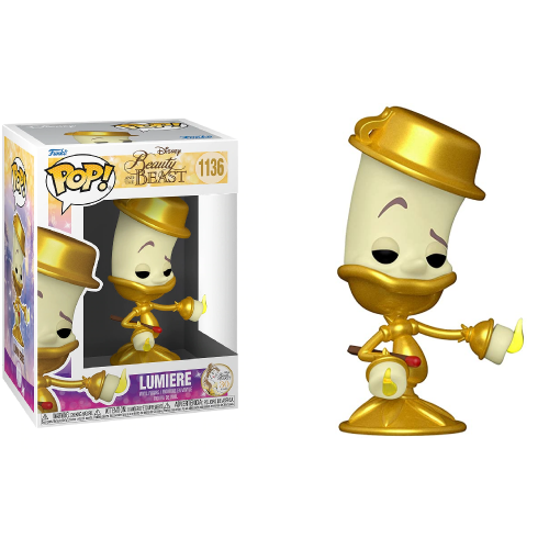 Pop Funko Pop! Disney: Beauty and The Beast - Lumi...