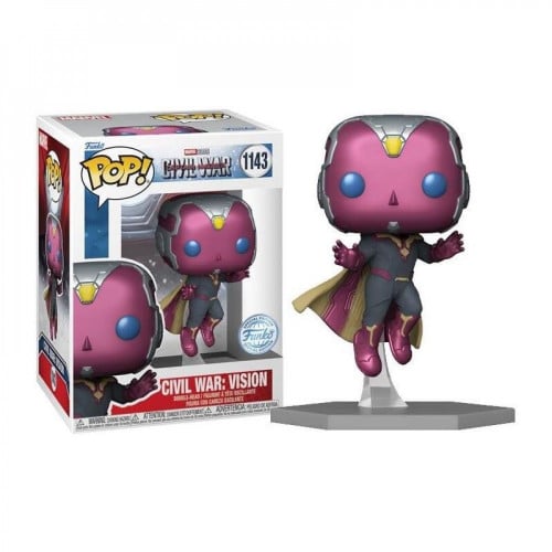 Funko Pop! Marvel: Civil War Build-a-Scene - Visio...