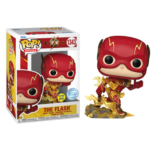 (EXC) Funko Pop! Movies: The Flash - The Flash Glo...