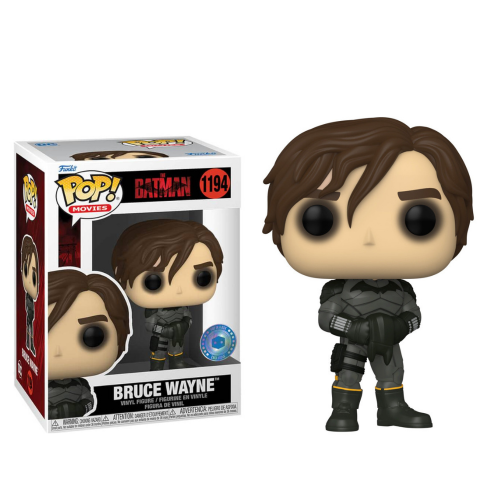 Funko Pop! Movies: The Batman - Unmasked Bruce Way...