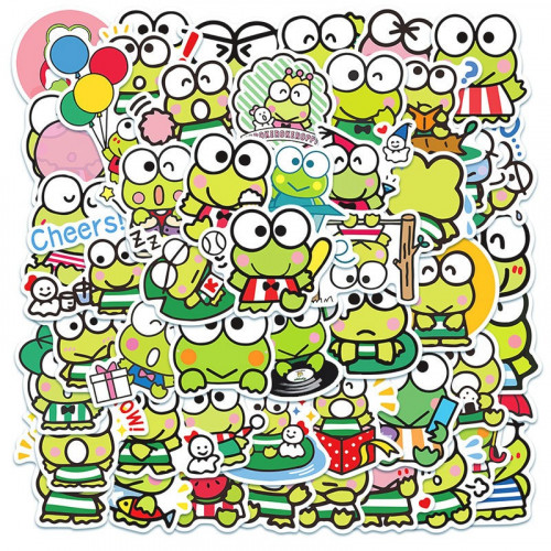 Keroppi - 50Pcs Stickers Bundle