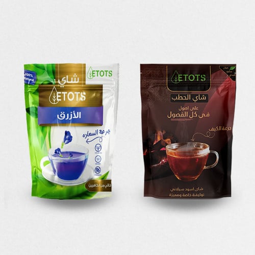 بكج 1 شاي ازرق 1 شاي الحطب