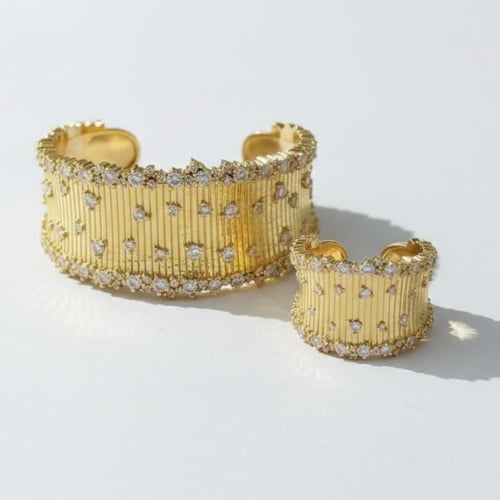 طقم بناجر تول مطرز