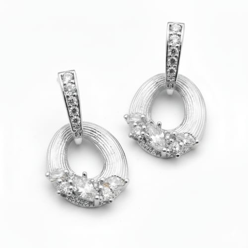 حلق زيركون لووب