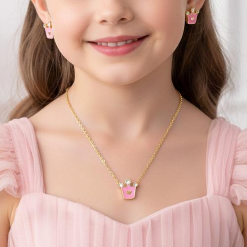 طقم تاج Little Girl