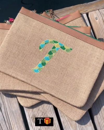 شنطة كلتش حروف