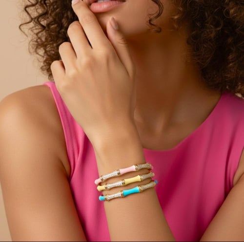 اسورة بنجر باستيل ذهبي