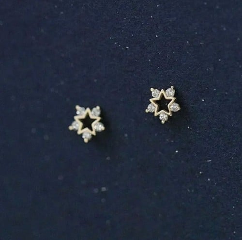 حلق Snowflake Earrings