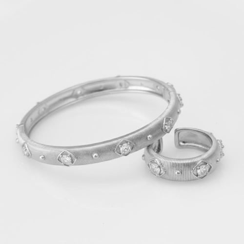 طقم بناجر مرصع بالاحجار