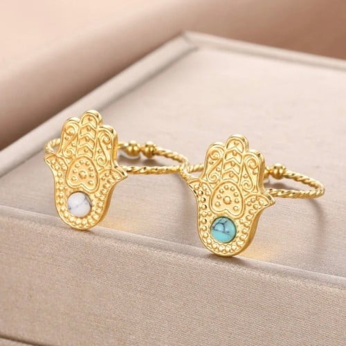 خاتم كف فيروزي