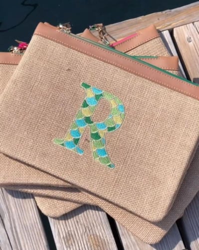 شنطة كلتش حروف