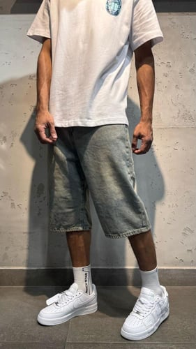 برمودا "washed" كلاسيك اولد سكول