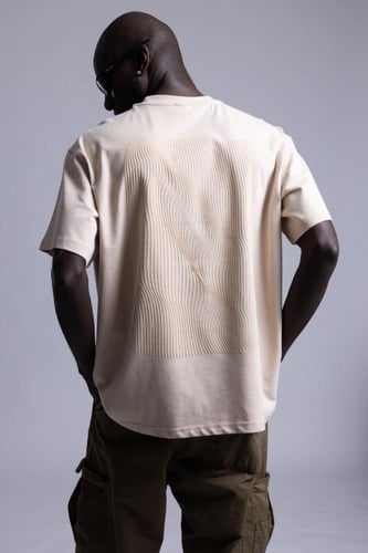 تيشيرت بيج واسع بأكمام قصيره