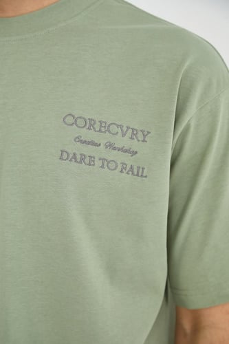 تي شيرت CORECVRY مينت جرين