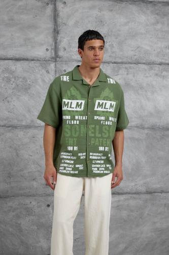 قميص موسلين أخضر أنيق بخفة ناعمة