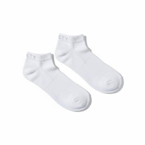 جورب قطني تحت الكعب ابيض ( عادي ) SO-03W