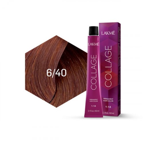 لاكمي صبغة كولاج اشقرغامق نحاسي رقم 6/40