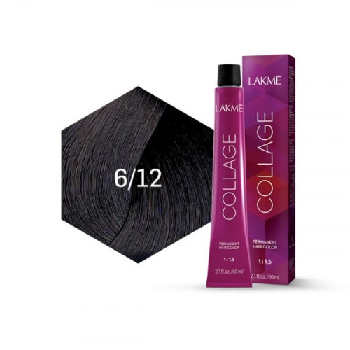 لاكمي صبغة كولاج بنفسجي رمادي اشقر غامق رقم /6/12