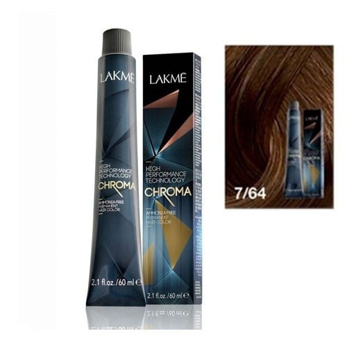 لاكمي صبغة كروما بدون امونيا اشقر متوسط كستناني نح...