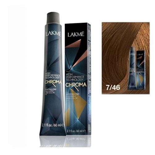 لاكمي صبغة كروما بدون امونيا اشقر متوسط نحاسي كستن...