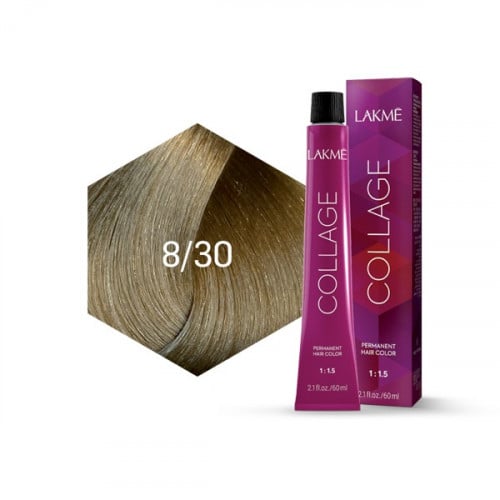 لاكمي صبغة كولاج اشقر فاتح ذهبي رقم 8/30