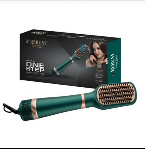 ريبون فرشة استشوار بالايونات اللون الاخضر