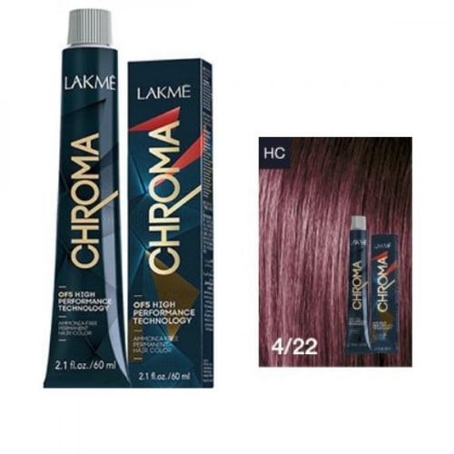 لاكمي صبغة كروما بدون امونيا كستنائي متوسط رقم 4/2...