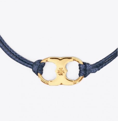 تسليم فوري Tory Burch Bracelet / Navy