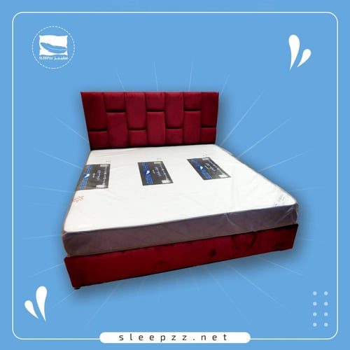 سرير ديكور كامل بدون جوانب