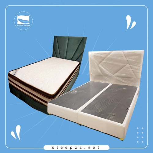 سرير ديكور كامل بدون جوانب