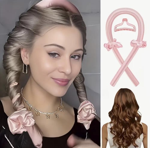 اداة لف الشعر بدون حرارة