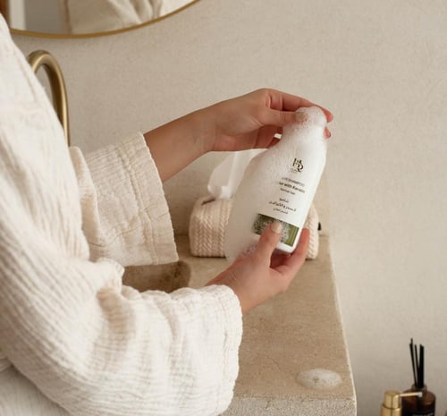 شامبو السدر و الكيراتين طبيعي