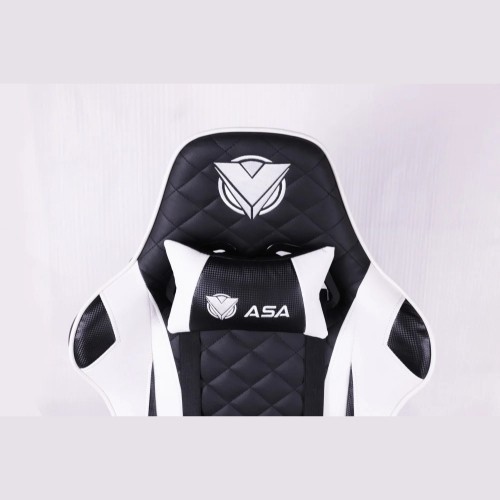 كرسي مكتب للالعاب دايموند من ASA لون أبيض