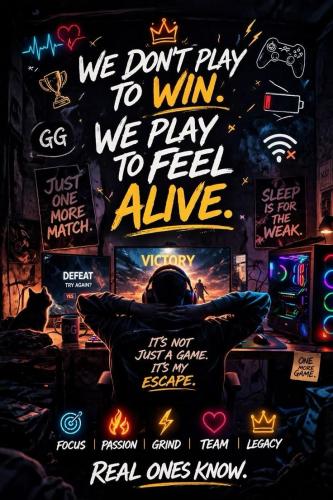 بوستر فني لالعاب – Gaming Art Poster